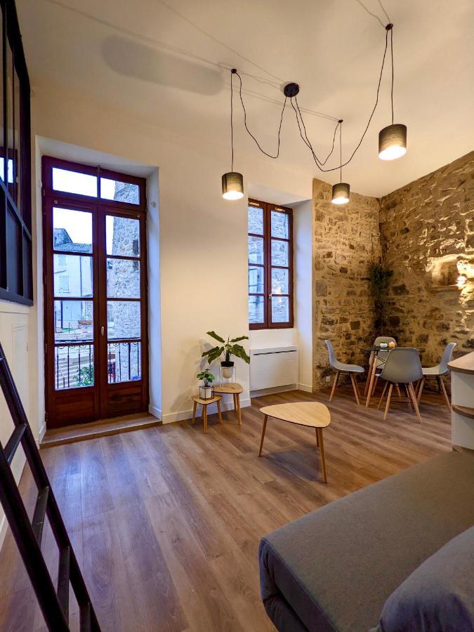 Joli appartement de charme rénové en centre ville Aubenas Extérieur photo