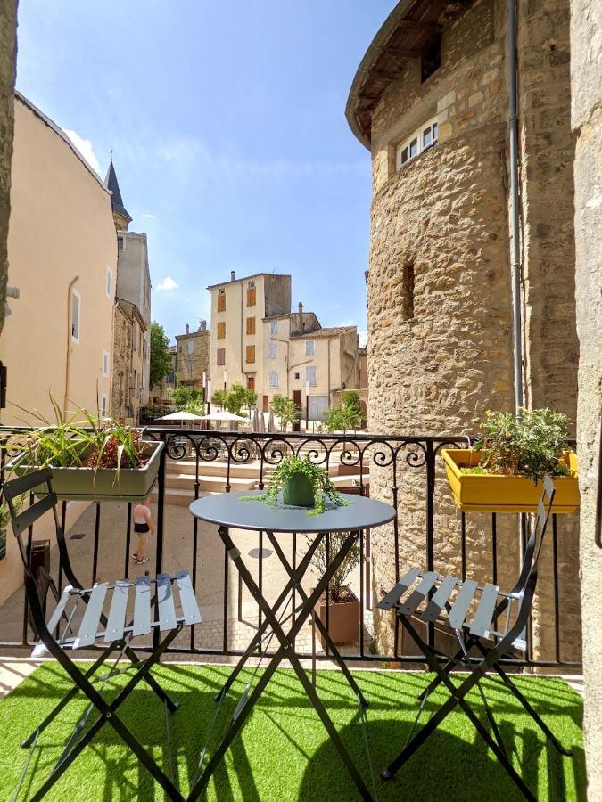 Joli appartement de charme rénové en centre ville Aubenas Extérieur photo